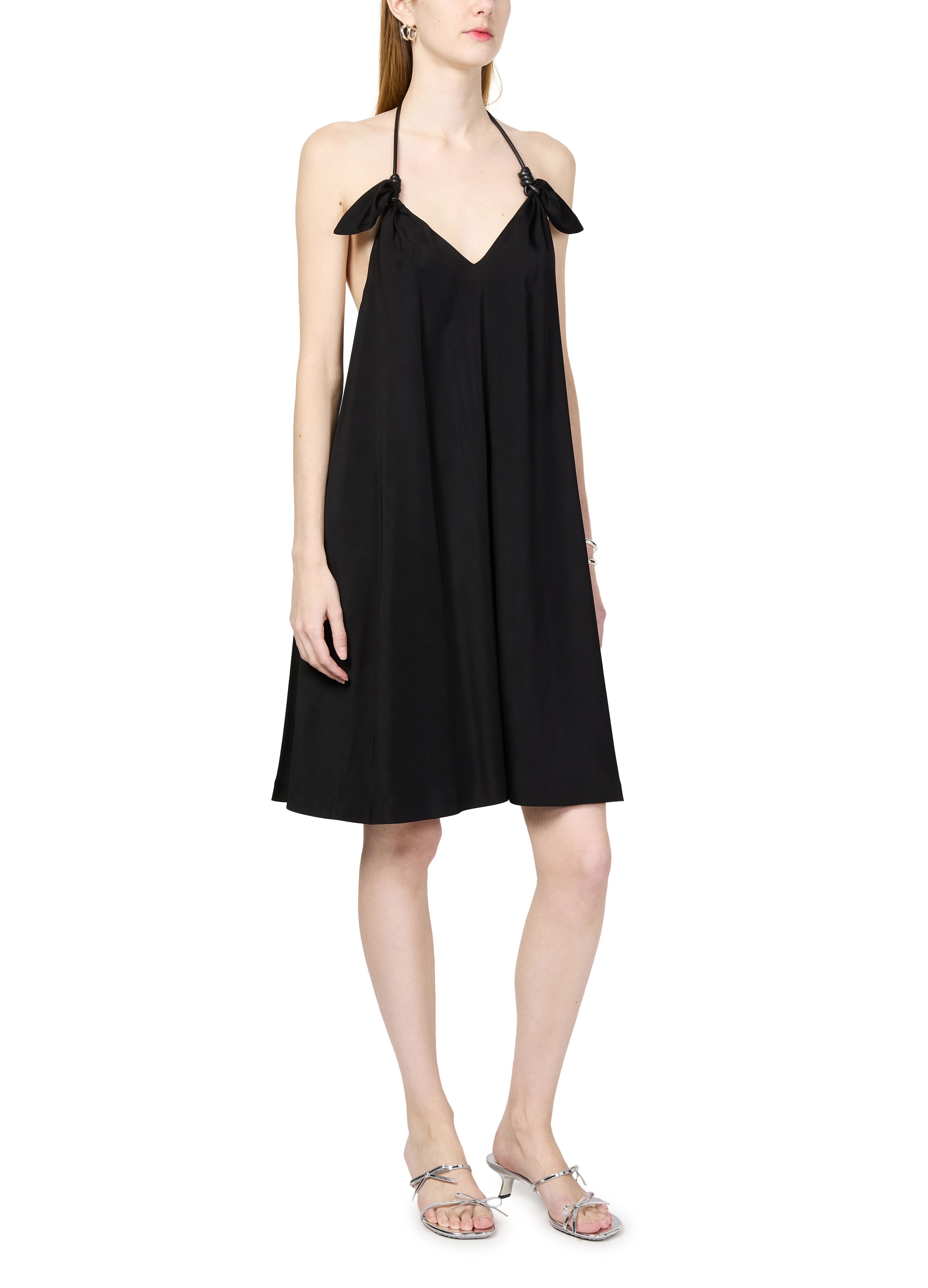Viscose dress with straps thumbnail 6