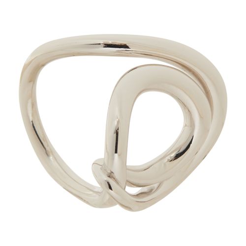 Charlotte Chesnais Lasso Ring In Argent