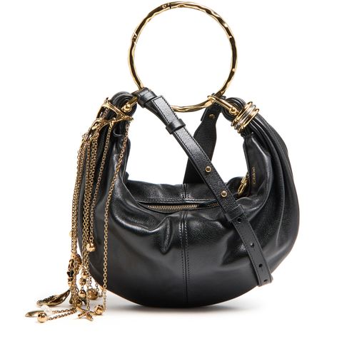 CHLOE Bracelet Bag with seashell chain detail