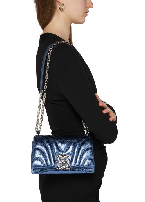 GIVENCHY Small 4G Soft bag in quilted laminated leather