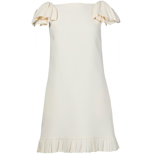 VALENTINO GARAVANI Mini robe couture en crêpe