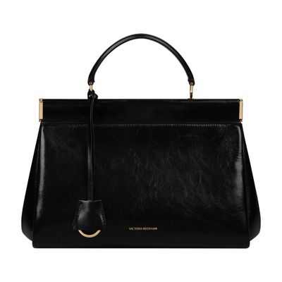 Victoria Beckham Sloane Frame Bag In Black