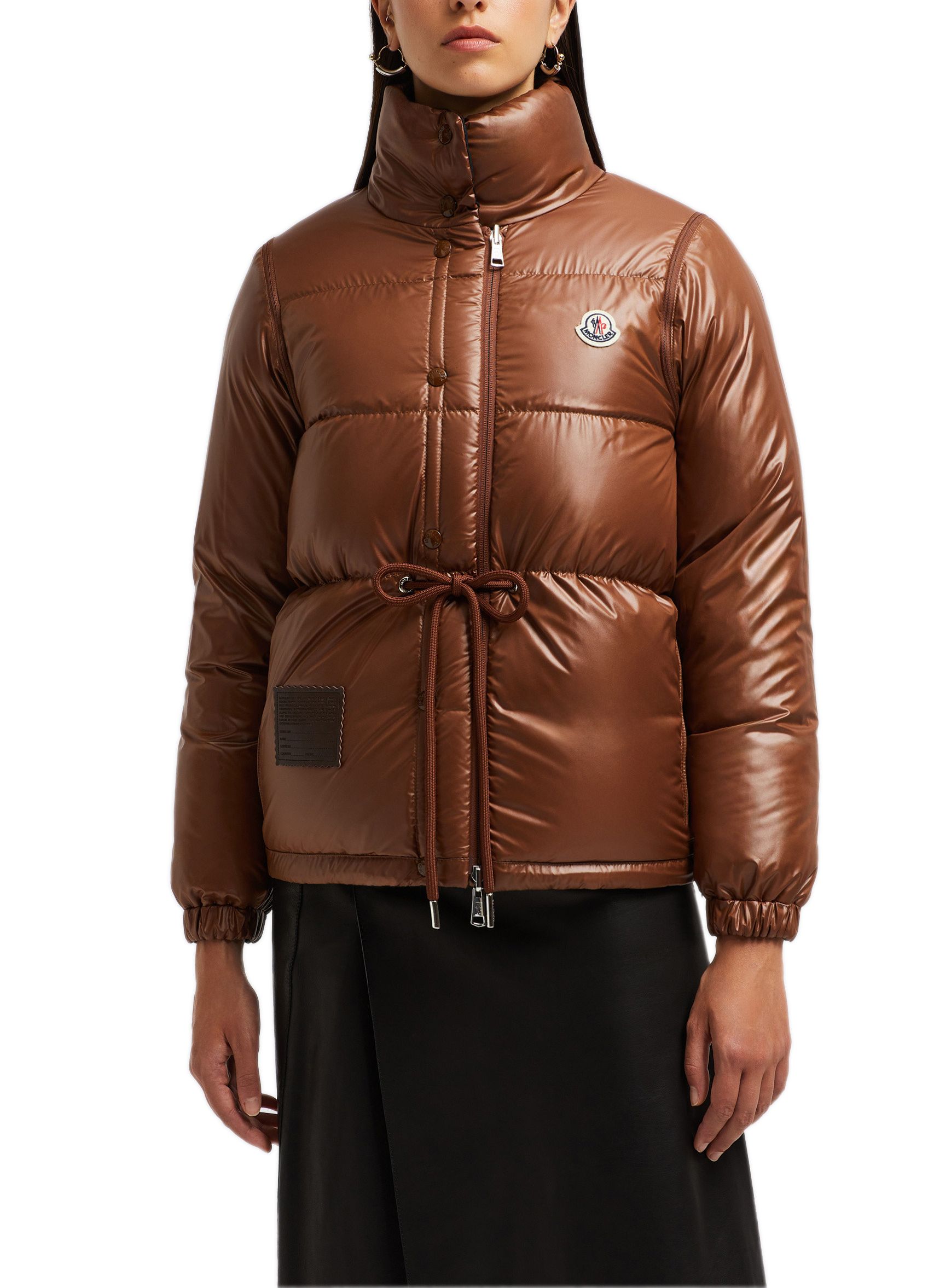 Moncler Verone reversible short down jacket thumbnail 7