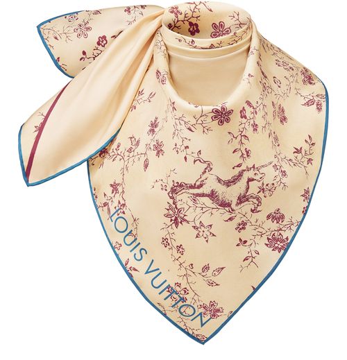 LOUIS VUITTON Licorne Square 90