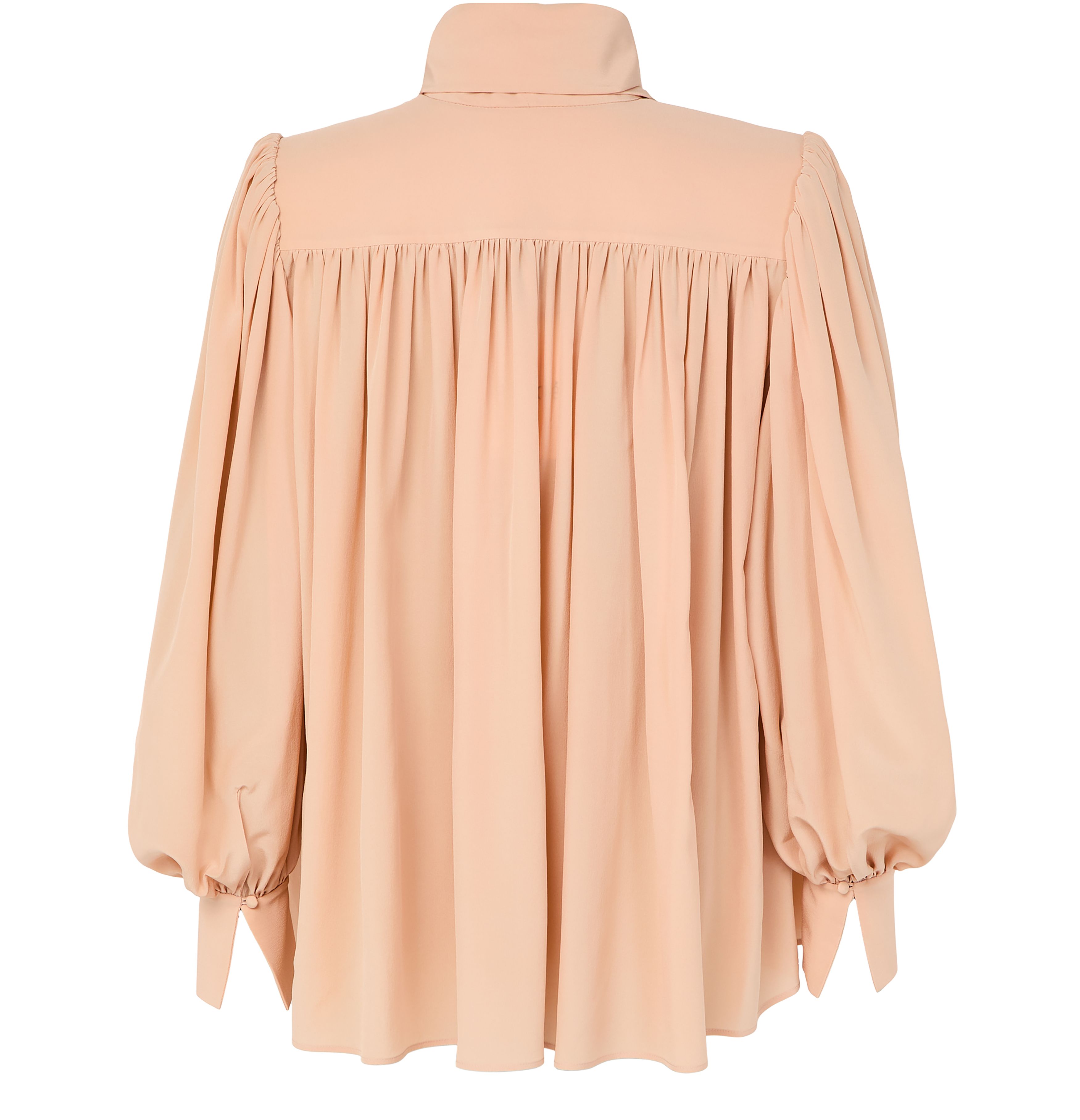 Lavalliere collar blouse thumbnail 3