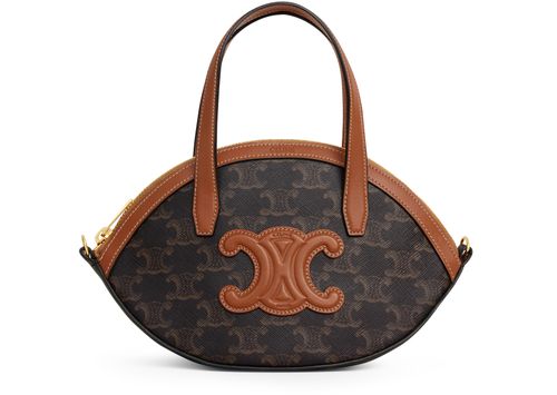 CELINE Canvas Triomphe bag