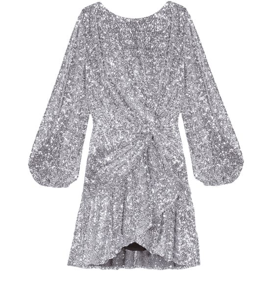 Maje black sequin best sale dress