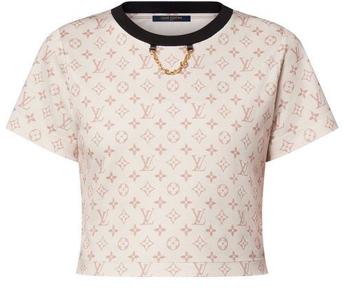 LOUIS VUITTON Monogram Crop Top