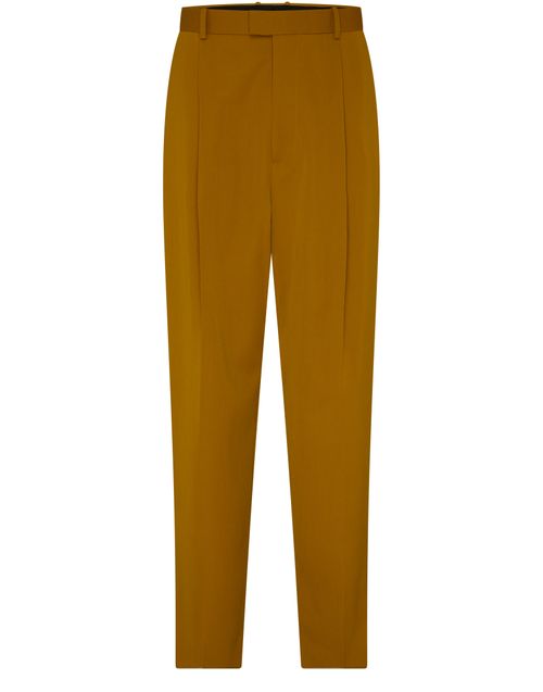 BOTTEGA VENETA Powder-grain wool pants