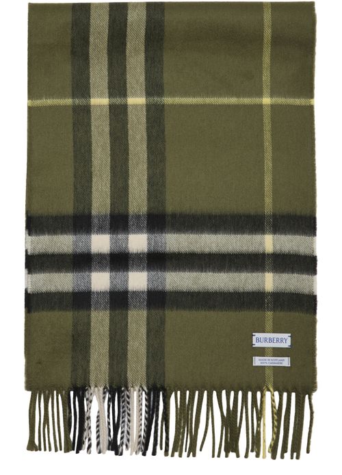 BURBERRY Karierter Schal aus Kaschmir