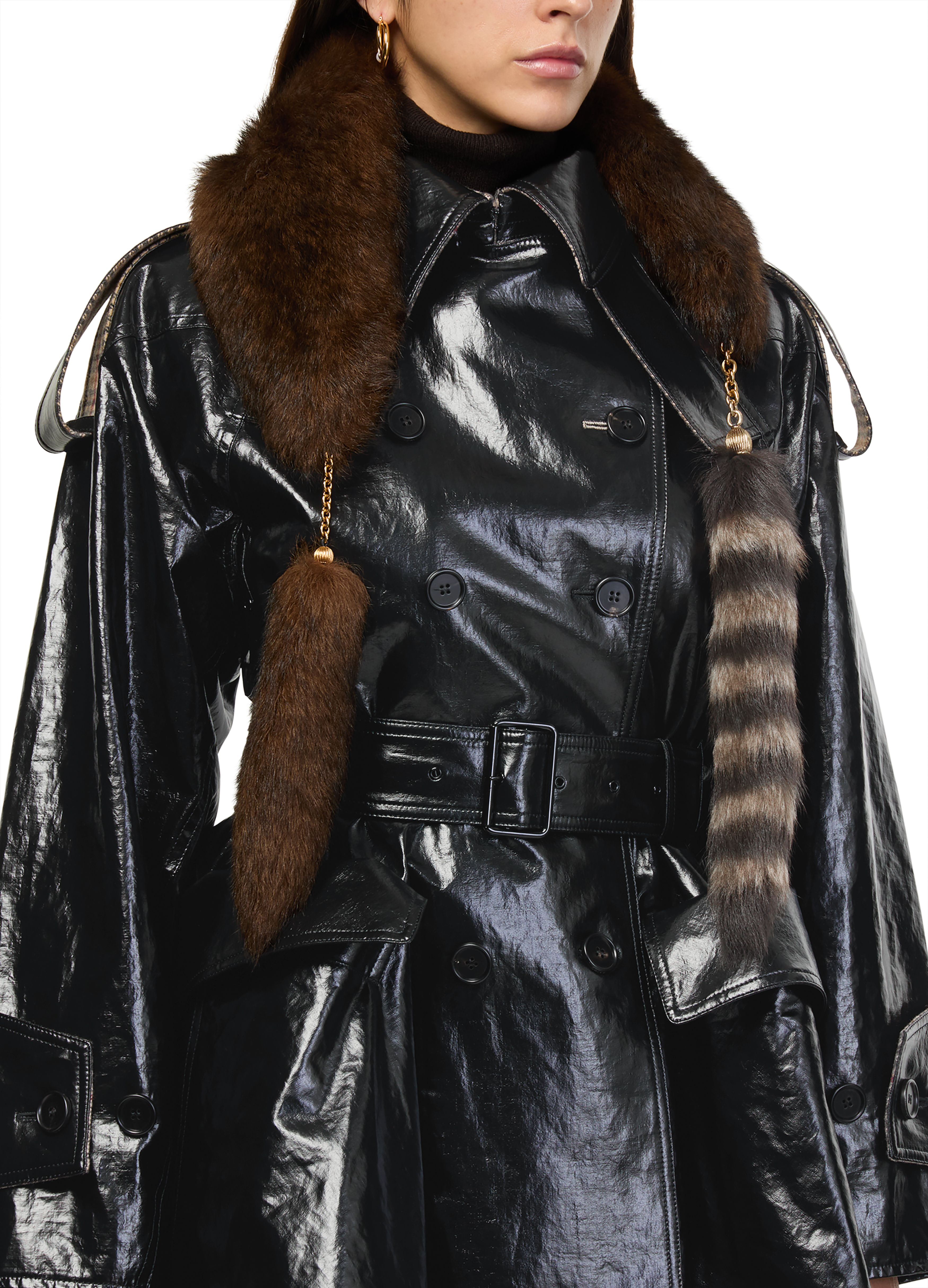 Fur scarf thumbnail 5