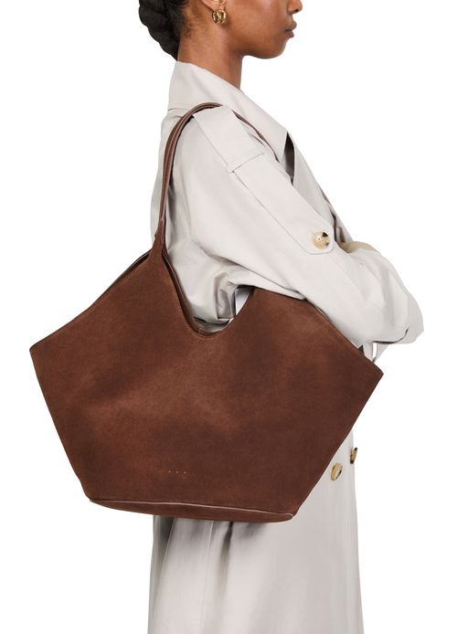 AESTHER EKME Phantom suede tote bag