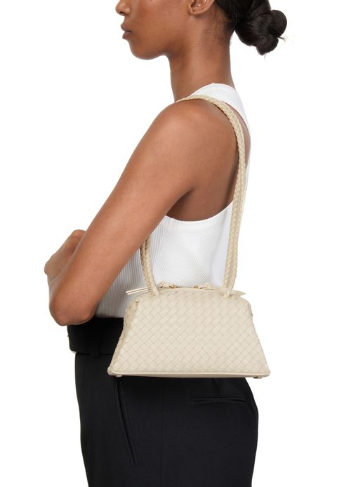 BOTTEGA VENETA Tokyo clutch bag with shoulder strap