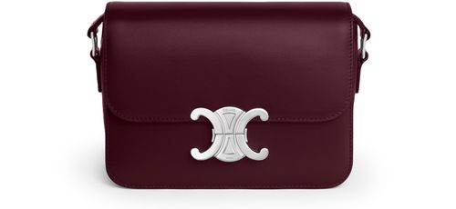 CELINE Teen Triomphe bag in shiny calfskin