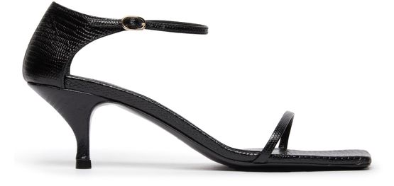 Black strappy sandals deals