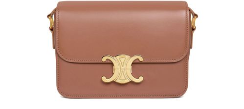 CELINE Teen Triomphe bag in shiny calfskin