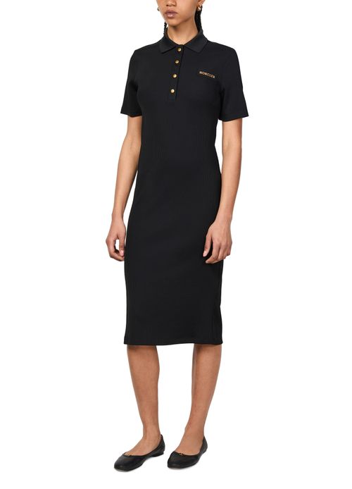 MONCLER Midi polo dress