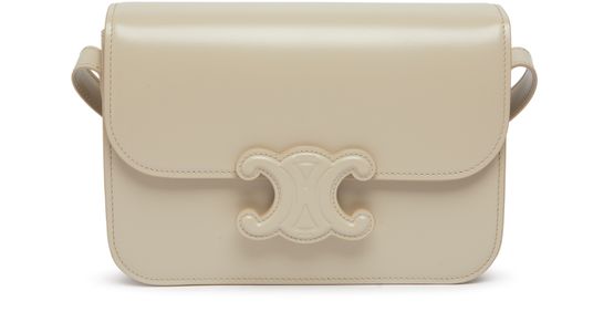 Celine medium triomphe bag cheap in shiny calfskin