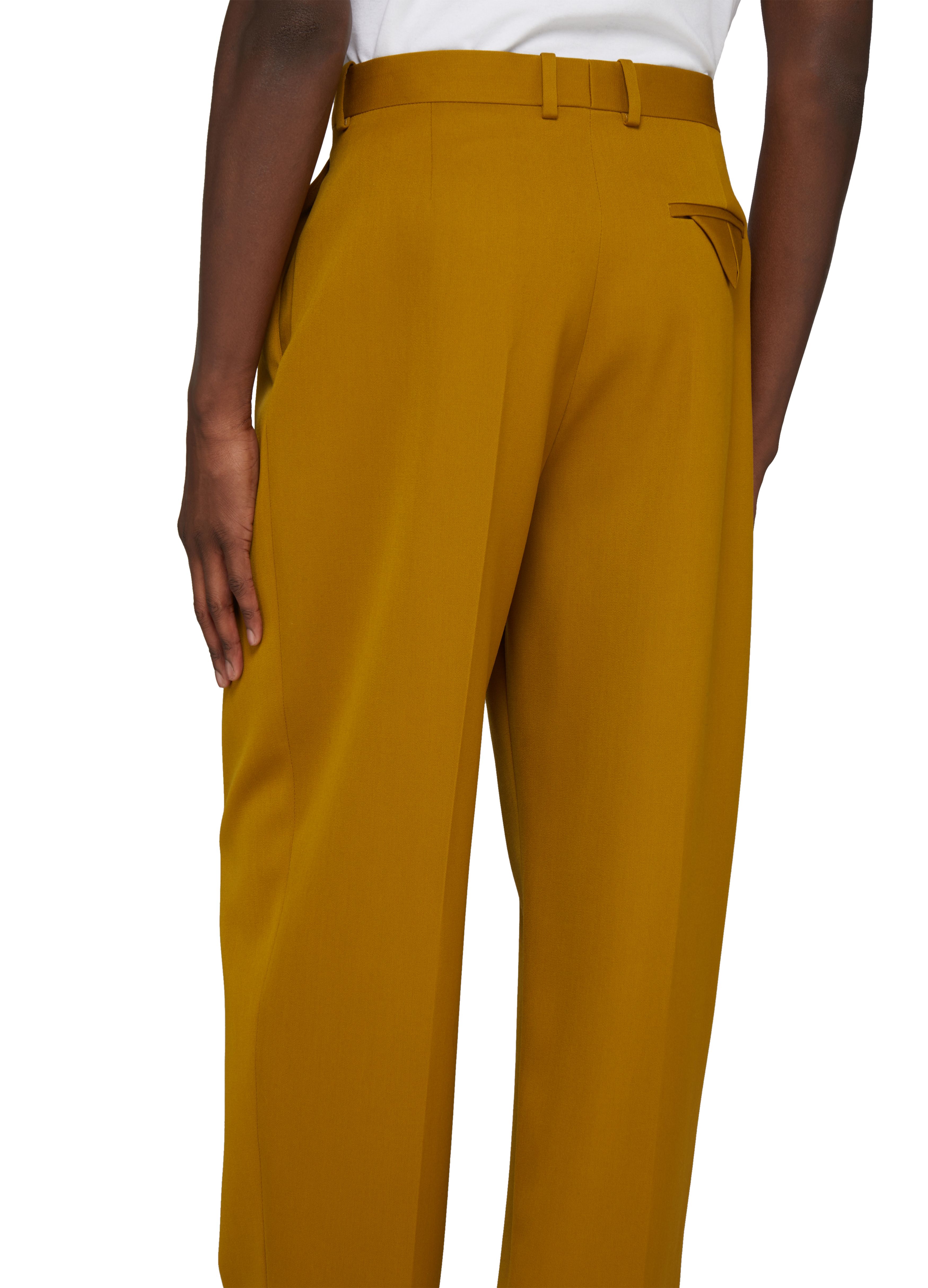 Powder-grain wool pants thumbnail 5