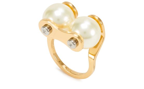 Women's LV Speedy Pearls Ring, LOUIS VUITTON