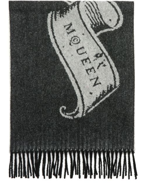 MCQUEEN Mcqueen Tatoo scarf