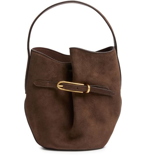 LIFFNER Mini belted bucket bag