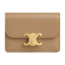 CELINE★トリオンフラップ付きカードホルダー CELINE】セリーヌ 人気 トリオンフフラップ付きカードホルダー