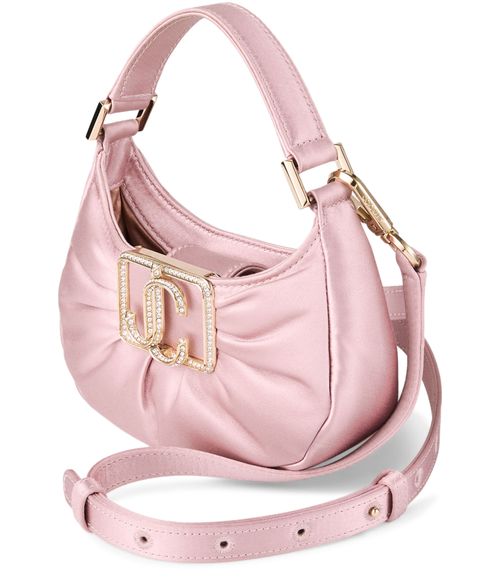 JIMMY CHOO Hobo Edie satin mini bag