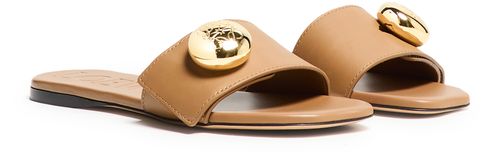 LOEWE Mules Pebble en cuir de veau souple
