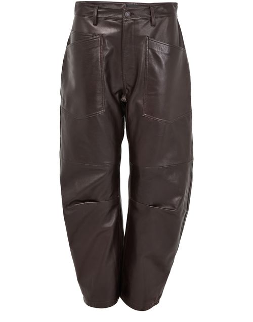NILI LOTAN Pantalon en cuir Shon