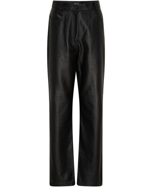 TOTEME Gerade geschnittene Lederhose