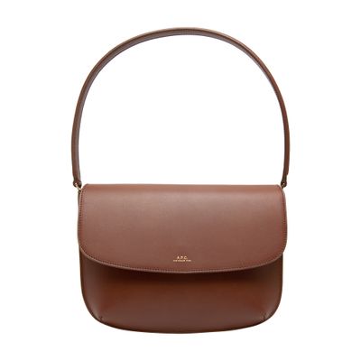 Apc Sarah Shouder Bag In Hazelnut