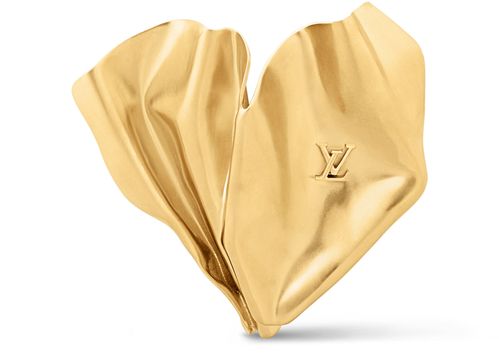 LOUIS VUITTON LV Sculptural Brooch