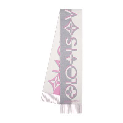 Louis Vuitton Duo Infinity Scarf In Pink