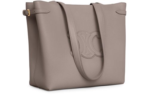 CELINE Small cabas Anaïs cuir Triomphe in grained calfskin