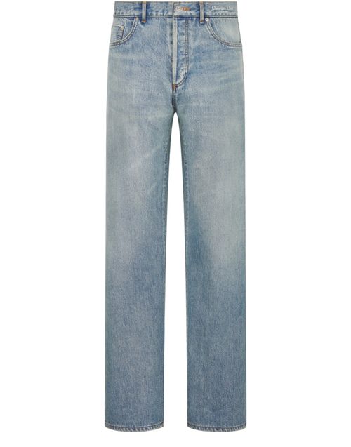 DIOR Heritage Jeans mit karierter Innenseite