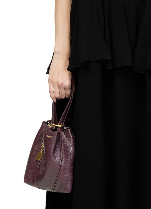 CHLOE Sac cabas en cuir grainé Chloé Spin