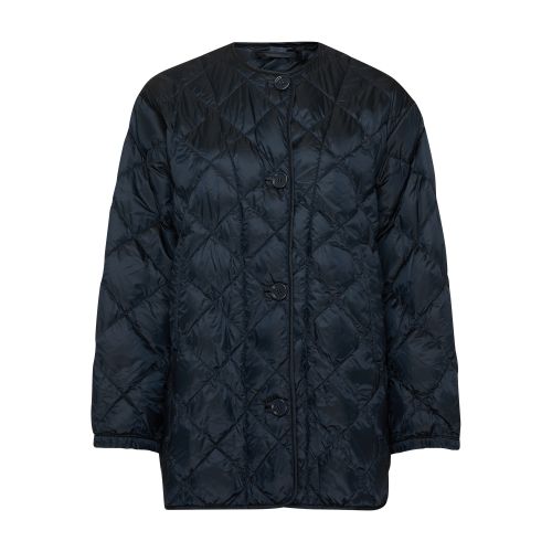 Max Mara Csoft Quilted Jacket - The Cube In Blu_notte