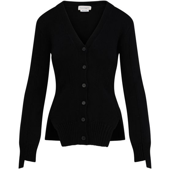 Alexander mcqueen best sale cardigan