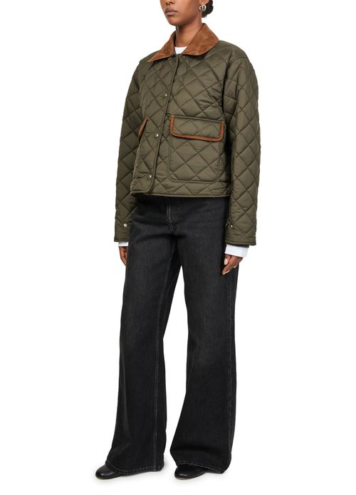 MIU MIU Quilted hunting jacket