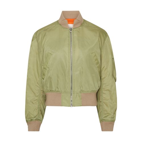 VICTORIA BECKHAM CROPPED BOMBER JACKET