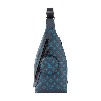 Louis Vuitton Duo Slingbag In Blue
