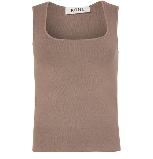 ROHE Bustier-shaped tank top