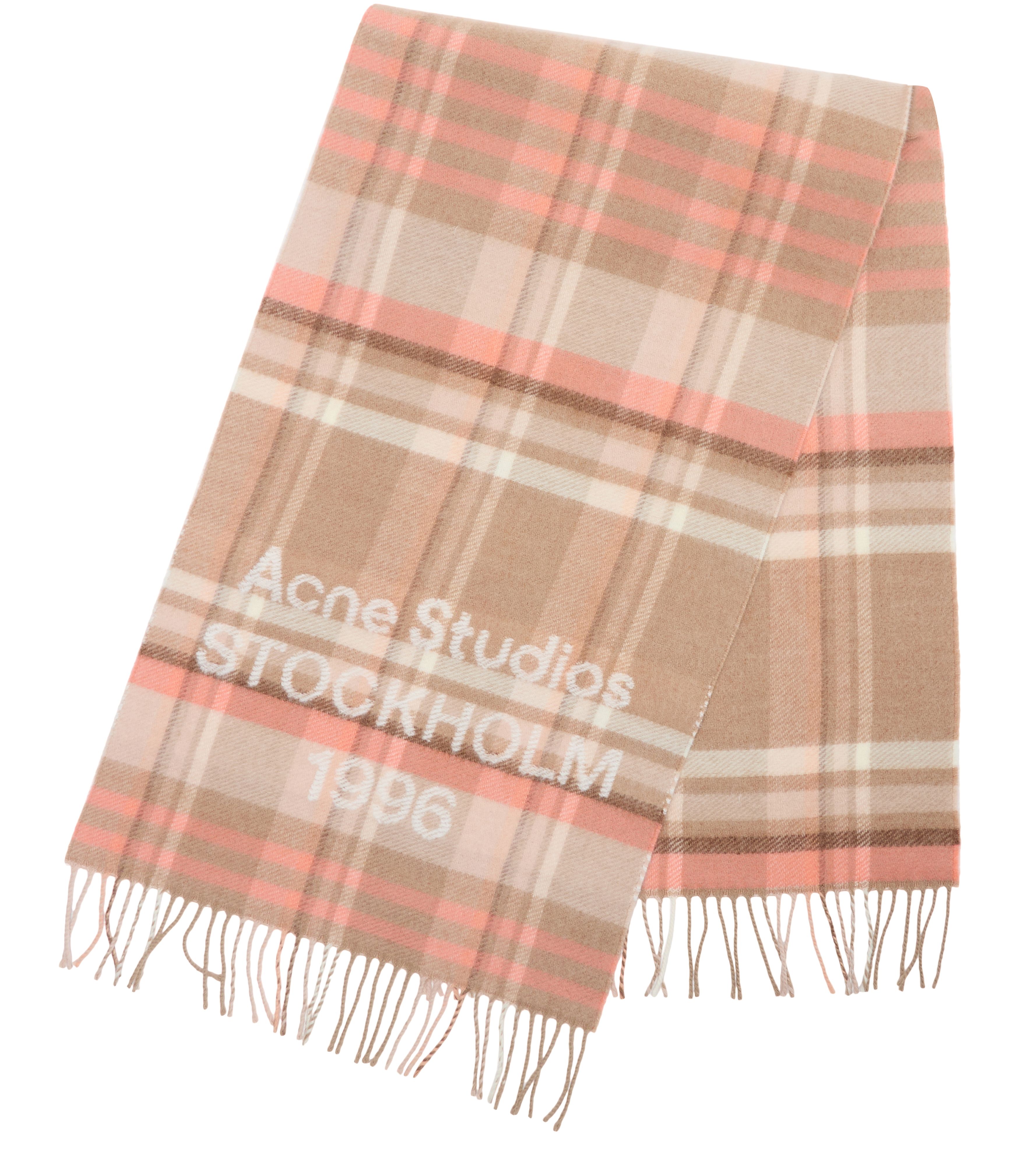 Check logo scarf thumbnail 3