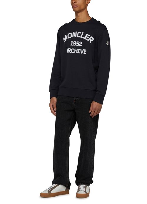 MONCLER Sweatshirt avec logo imprimé