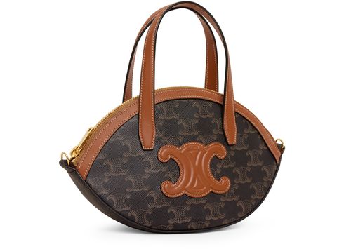 CELINE Canvas Triomphe bag
