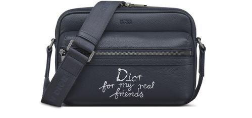 DIOR Sac messenger zippé Rider 2.0 Dior and Hylton Nel