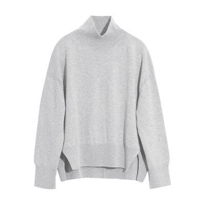 Barrie Iconic Cashmere Pullover In Grey