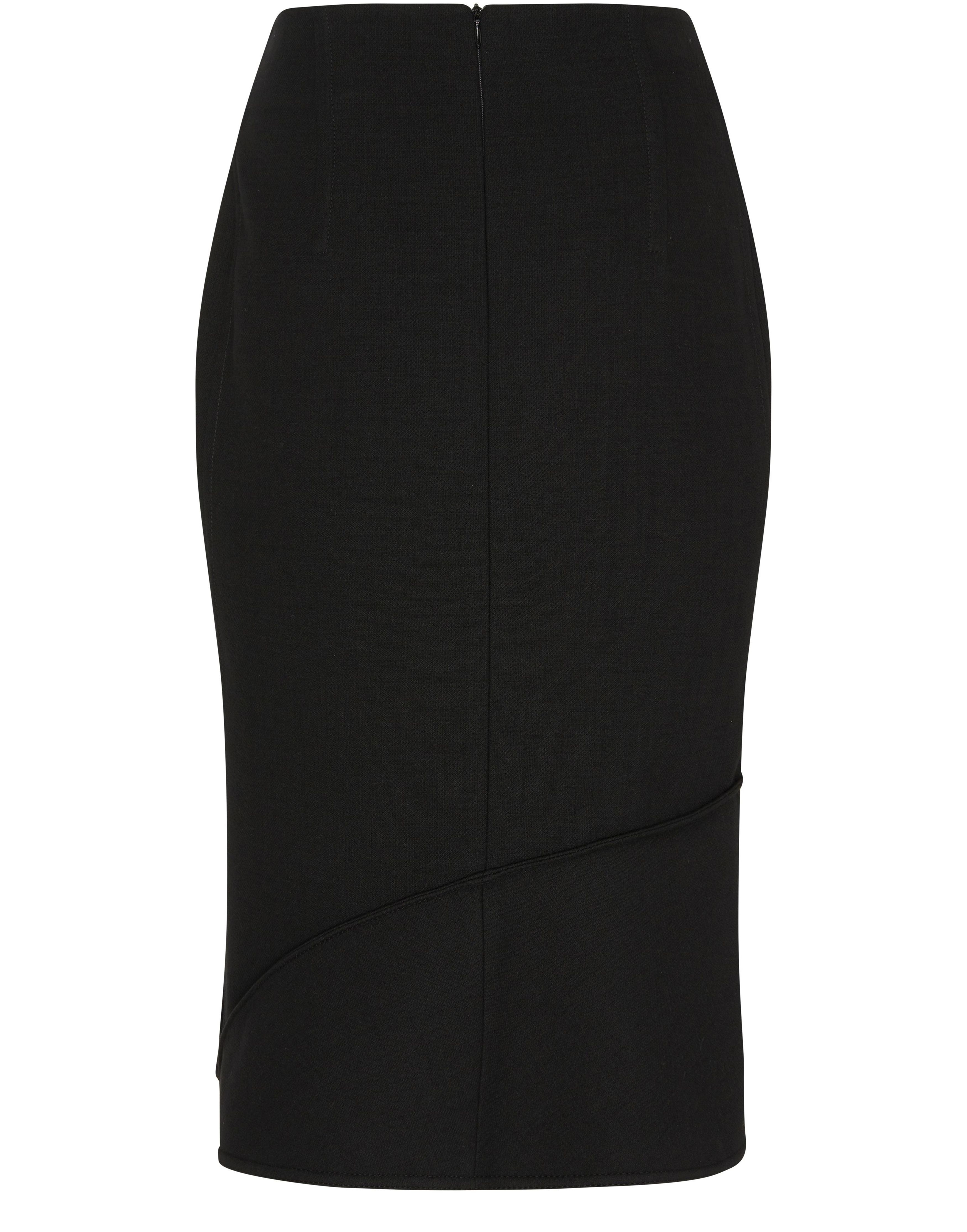 Midi skirt with split thumbnail 3