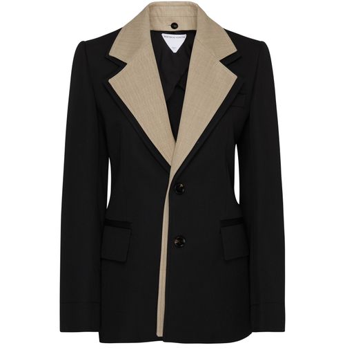BOTTEGA VENETA Slim-fit wool suit jacket